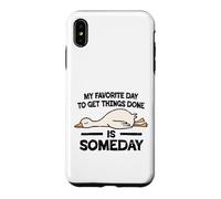 Carcasa para iPhone XS MAX El día Favorito para Hacer Las Cosas es algún día Pato