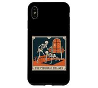 Carcasa para iPhone XS MAX El Entrenador Personal Esqueleto Tarot Tarjeta Vintage Graphic