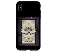 Carcasa para iPhone XS MAX El Ermitaño Tarot Card Cat In A Box Witchy Funny Introvertido