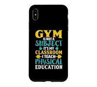Carcasa para iPhone XS MAX El Gimnasio no es una Materia Que enseño educación física