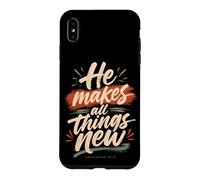 Carcasa para iPhone XS MAX Él Hace Que Todas Las Cosas Sean Nuevas revelaciones 21 5 Escritura bíblica
