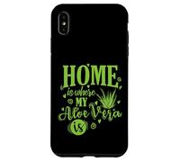 Carcasa para iPhone XS MAX El hogar es Donde mi Aloe Vera es Medicinal Planta