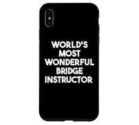 Carcasa para iPhone XS MAX El Instructor de Puente más Maravilloso del Mundo