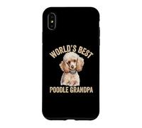 Carcasa para iPhone XS MAX El Mejor caniche del Mundo, Abuelo, Lindo caniche Cachorro