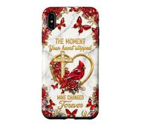 Carcasa para iPhone XS MAX El Momento en Que mi corazón cambió para Siempre Memorial Cardinal