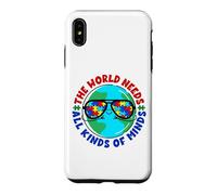 Carcasa para iPhone XS MAX El Mundo Necesita Todo Tipo de Mentes el Mes de concienciación sobre el Autismo