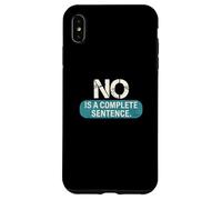 Carcasa para iPhone XS MAX El NO es un empoderamiento de recuperación Completa de oraciones