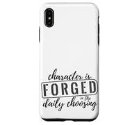 Carcasa para iPhone XS MAX El Personaje se forja en la elección Diaria