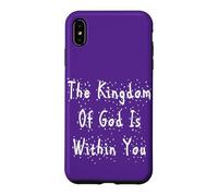 Carcasa para iPhone XS MAX El Reino de Dios está Dentro de ti | Lucas 17:21 Navidad