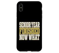 Carcasa para iPhone XS MAX El último año terminó Ahora Lo Que se graduó de Secundaria Senior