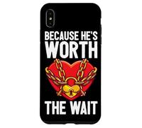 Carcasa para iPhone XS MAX Él Vale la pena Esperar Marido Novio cárcel Prisionero preso