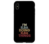 Carcasa para iPhone XS MAX Elba Name Elba Personalized Name First Given