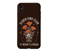 Carcasa para iPhone XS MAX Elder EMO Club No fue una Fase Gótico Flores