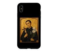 Carcasa para iPhone XS MAX Elegante Icono católico de San Gerardo Majella