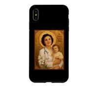 Carcasa para iPhone XS MAX Elegante Icono católico de Santa Gianna Beretta Molla