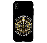 Carcasa para iPhone XS MAX Element 115 Atomic Number Ununpentium Anti Gravity Moscovium