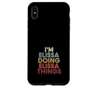 Carcasa para iPhone XS MAX Elissa Name Elissa Personalized Name First Given