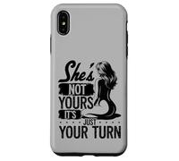 Carcasa para iPhone XS MAX Ella no es Tuya Es Solo tu Turno Swingers Piña