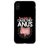 Carcasa para iPhone XS MAX Ellos Nos odian Porque no Somos Nosotros Divertido Juego de Palabras Broma