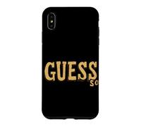 Carcasa para iPhone XS MAX Emblema Guess So
