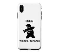Carcasa para iPhone XS MAX Emblema Militar de Concha de artillería de Oso Wojtek
