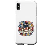 Carcasa para iPhone XS MAX Emblema patriótico del Legado del Escudo del Valor