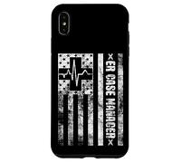 Carcasa para iPhone XS MAX Emergency Department Case Management RN Nurse Case Manager