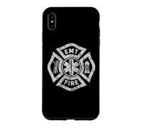 Carcasa para iPhone XS MAX Emergency Medical Services EMS EMR EMT Firefighter Paramedic