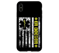 Carcasa para iPhone XS MAX Emergency Medicine Physician ICU Critical Care ER Doctor