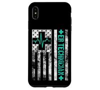 Carcasa para iPhone XS MAX Emergency Room Technician Nurse Nursing Technicians ER Tech
