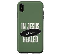Carcasa para iPhone XS MAX En Jesús I Am Healed Christian Faith Healing Gifts