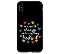 Carcasa para iPhone XS MAX En un Mundo Donde Puedes ser Cualquier Cosa, sé Amable Autismo