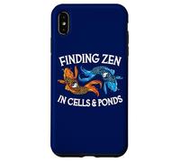 Carcasa para iPhone XS MAX Encontrar el Zen en células y estanques Citología Divertida