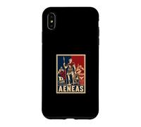 Carcasa para iPhone XS MAX Eneas Héroe Troyano Mitología Romana Leyenda épica Virgilio