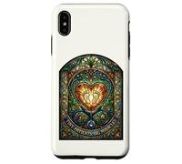 Carcasa para iPhone XS MAX Enfermera pediátrica Pequeños Pacientes Grandes Milagros Vidrieras