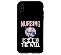 Carcasa para iPhone XS MAX Enfermería detrás del Muro Enfermera correccional