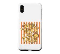 Carcasa para iPhone XS MAX Enseñará a Tacos Funny Teacher Educator
