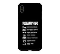 Carcasa para iPhone XS MAX Entendiendo Ingenieros Diseño de ingeniería sarcástico Divertido