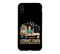 Carcasa para iPhone XS MAX Entrenador de Alfabetización Lectura Liderando Lectura Revolución F