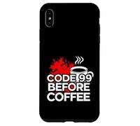 Carcasa para iPhone XS MAX ER Nurse Code 99 Before Coffee Medical Humor