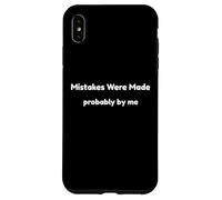 Carcasa para iPhone XS MAX Errores Divertidos Probablemente cometidos por mí Humor Consciente de sí Mismo