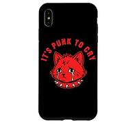 Carcasa para iPhone XS MAX Es Punk Llorar lágrimas de Gato