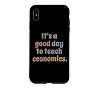 Carcasa para iPhone XS MAX Es un Buen día para enseñar economía, Profesor docente