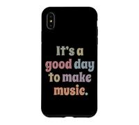 Carcasa para iPhone XS MAX Es un Buen día para Hacer música músico Maestro de Banda, música