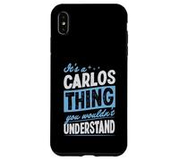 Carcasa para iPhone XS MAX Es una Cosa de Carlos Que no entenderías Nombre