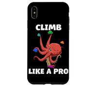Carcasa para iPhone XS MAX Escalada Divertida En Roca Octopus Rock Climbing