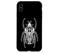Carcasa para iPhone XS MAX Escarabajo Goliat Ilustración Coleccionista De Insectos