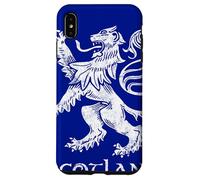 Carcasa para iPhone XS MAX Escocia Souvenir Crest: Scottish Pride Rugby - Lion Rampant