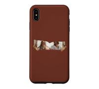 Carcasa para iPhone XS MAX Escuela de Atenas - Platón y Aristóteles - Regalo filósofo