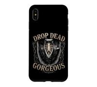 Carcasa para iPhone XS MAX Esmoquin de Esqueleto gótico para Halloween de Drop Dead